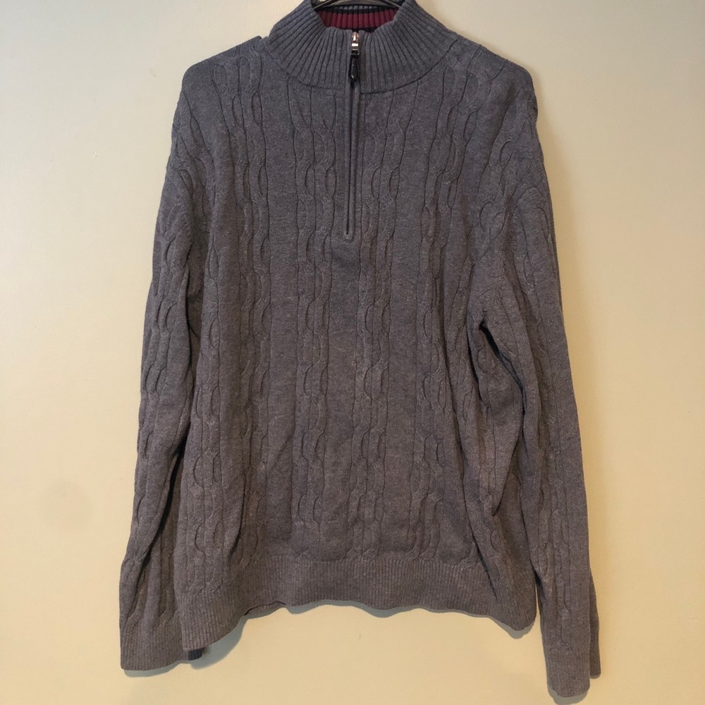 Quarter Zip Sweater